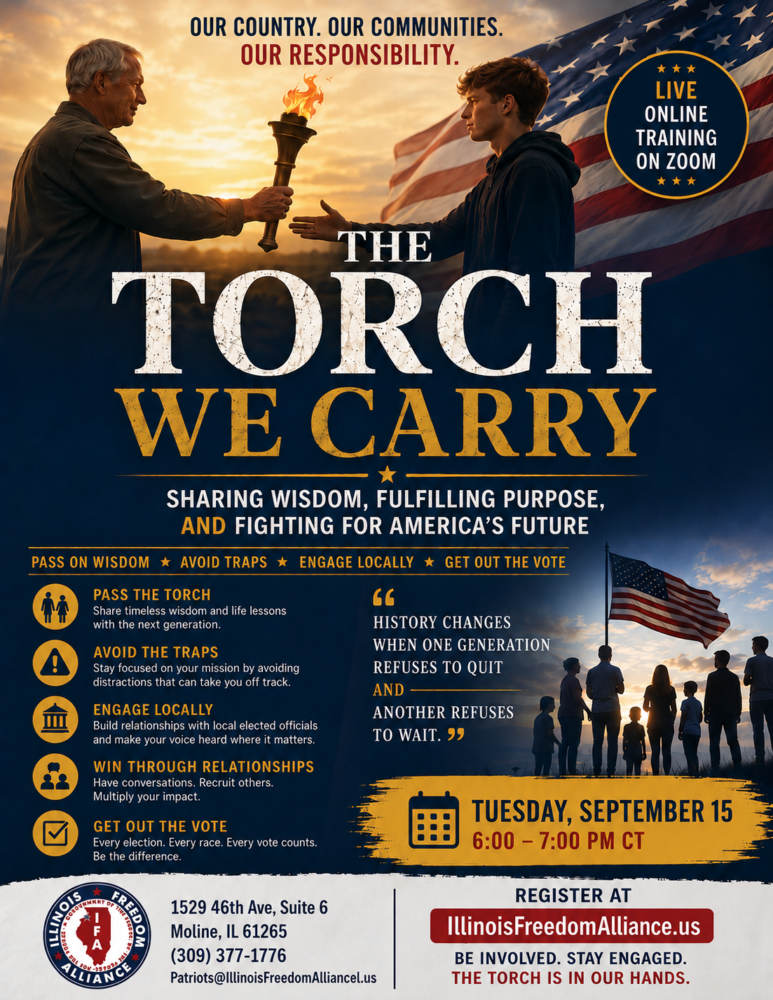 The Torch We carry
